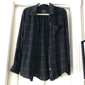 Rails Hunter Obsidian Plaid Shirt